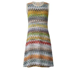 Missoni Multicolor Knit Sleeveless Dress